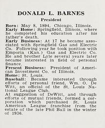 Don Barnes back
