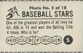 Ted Williams back