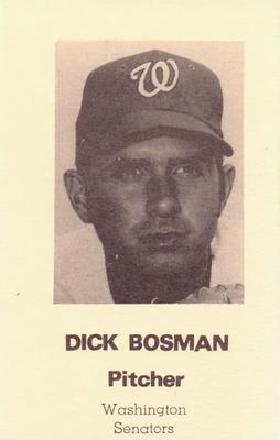 Dick Bosman #NNO