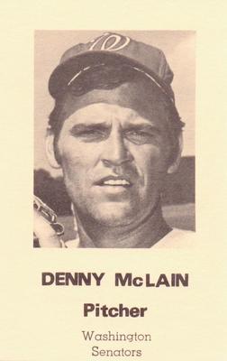 Denny McLain #NNO