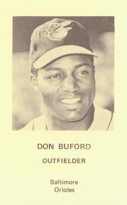 Don Buford #NNO