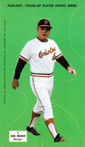 Earl Weaver #NNO