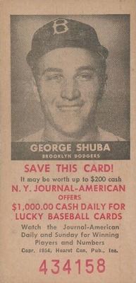 George Shuba #NNO