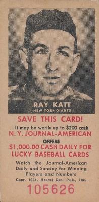 Ray Katt #NNO