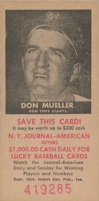 Don Mueller #NNO