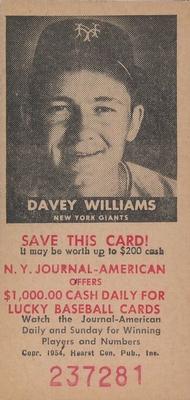 Davey Williams #NNO