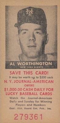 Al Worthington #NNO