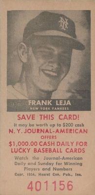 Frank Leja #NNO