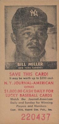 Bill Miller #NNO