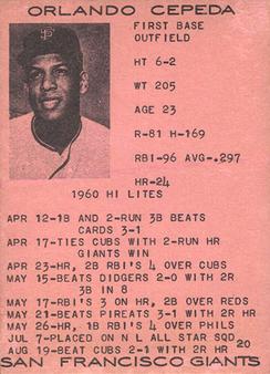 Orlando Cepeda #20