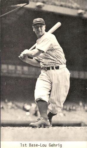 Lou Gehrig #NNO