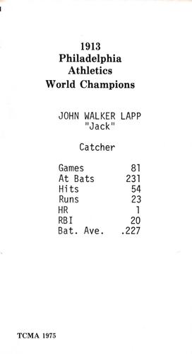Jack Lapp back
