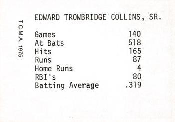 Eddie Collins back