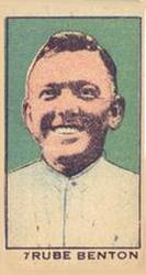 Strip Cards Type 1 Numbered 7 Rube Benton #1