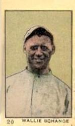Strip Cards Type 1 Numbered 20 Wally Schang #1