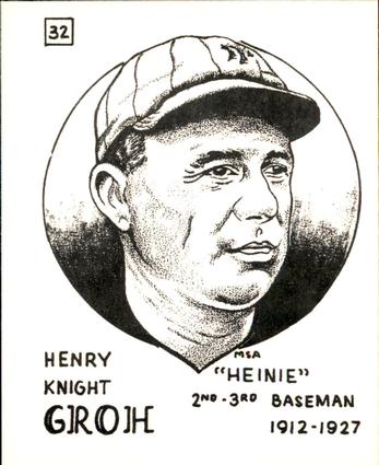 Heinie Groh #32