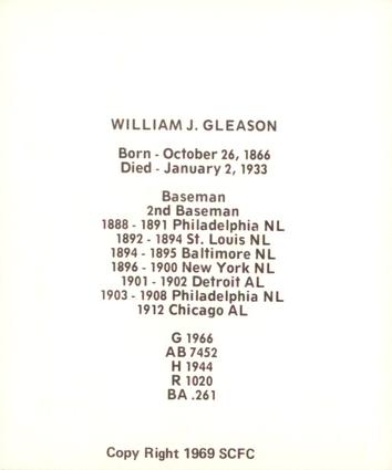 Kid Gleason back