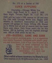Luke Appling back