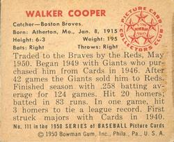 Walker Cooper back