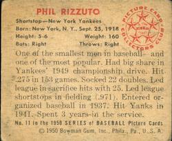 Phil Rizzuto back