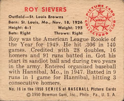 Roy Sievers back