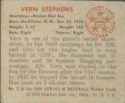 Vern Stephens back