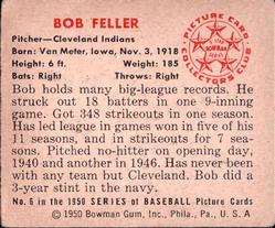Bob Feller back