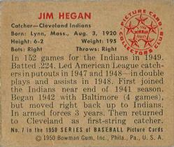 Jim Hegan back