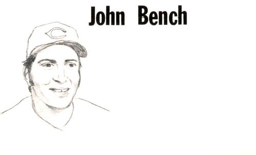 Johnny Bench #NNO