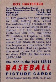 Roy Hartsfield back