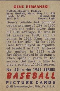 Gene Hermanski back
