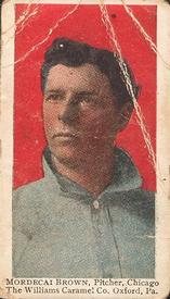 Williams Caramel NNO Mordecai Brown #E103