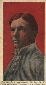 Williams Caramel NNO Christy Mathewson #E103