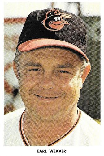 Earl Weaver #NNO