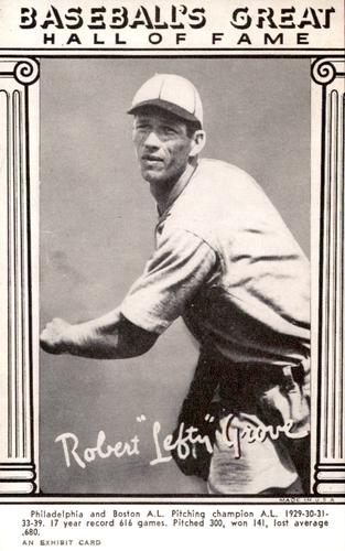 Lefty Grove #NNO