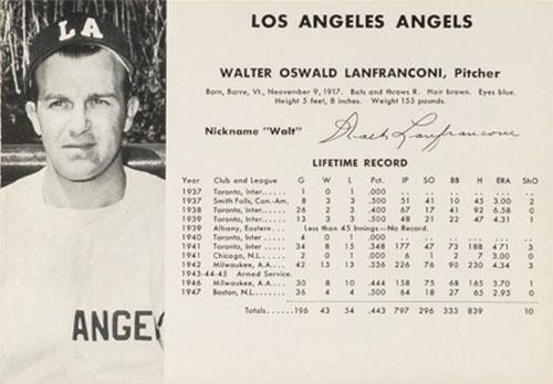 Walter Oswald Lanfranconi #NNO