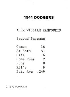 Alex Kampouris back