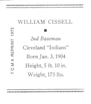 William Cissell back