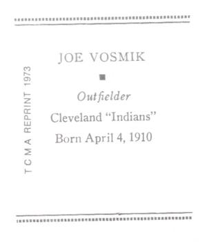 Joe Vosmik back