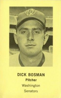 Dick Bosman #NNO