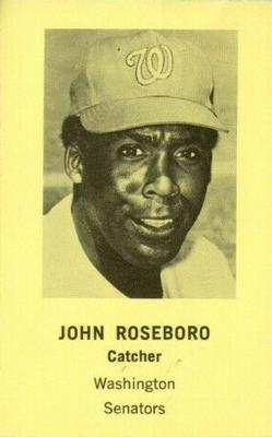 John Roseboro #NNO