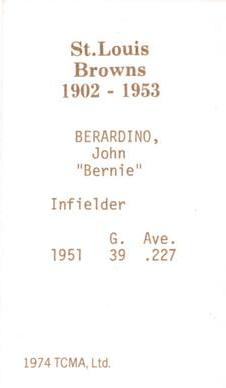 John Berardino back