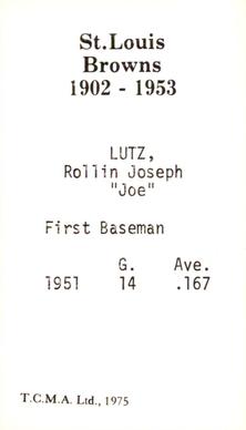 Joe Lutz back