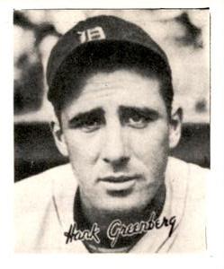 Hank Greenberg #NNO
