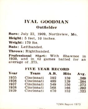 Ival Goodman back