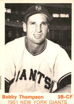 Bobby Thomson #NNO