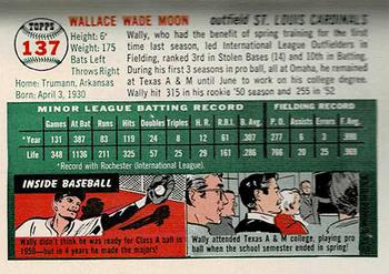 Wally Moon back