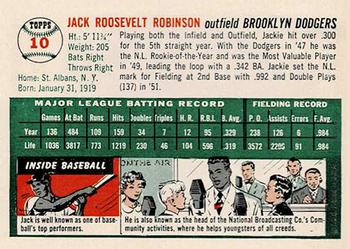 Jackie Robinson back