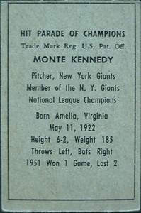 Monte Kennedy back