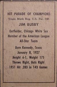 Jim Busby back